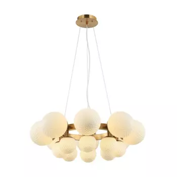 Люстра подвесная со светодиодными лампочками G9, комплект от Lustrof. №310576-657166