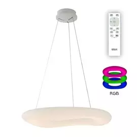 Люстра подвесная светодиодная с пультом Citilux Стратус CL732800RBS