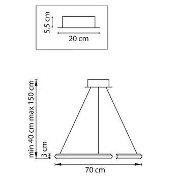Люстра подвесная Virata Lightstar 814213