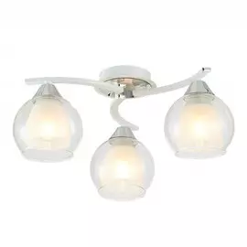 Люстра потолочная Citilux Кристи CL152130 Белый+Хром