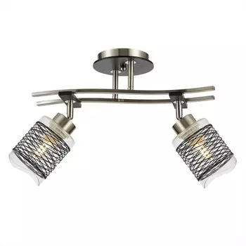 Люстра потолочная Citilux Мерида CL142122 Хром Матовый + Венге