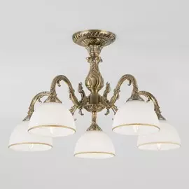 Люстра потолочная Eurosvet Caldera 60106/5 античная бронза a045755
