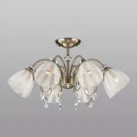 Люстра потолочная Eurosvet Floranse 30155/8 античная бронза a044825