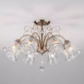 Люстра потолочная Евросвет Norene 30157/8 античная бронза a044845