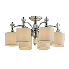 Люстра потолочная Lumien Hall Стинтино LH1050/6C-NK-BG