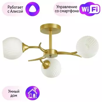 Люстра потолочная Lumion Giselle с поддержкой Алиса 4545/3C-A