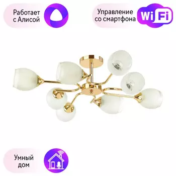 Люстра потолочная Lumion Jolene с поддержкой Алиса 4546/8C-A