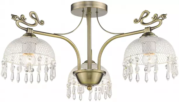 Люстра потолочная с 3 Led лампами. Комплект от Lustrof №150505-708691