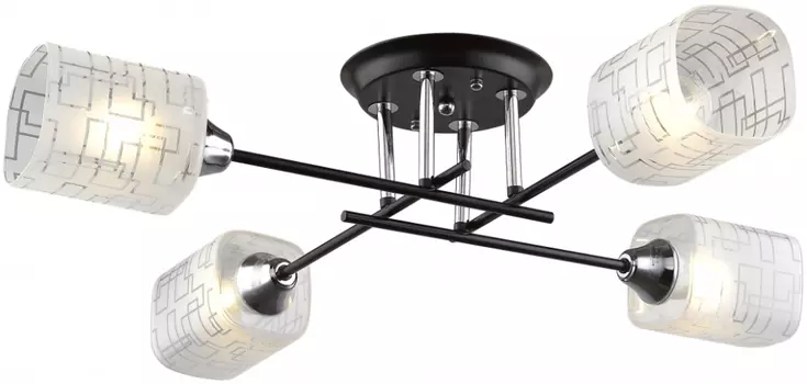 Люстра потолочная с 4 Led лампами. Комплект от Lustrof №150456-708667