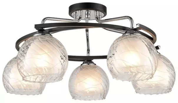 Люстра потолочная с 5 Led лампами. Комплект от Lustrof №277004-708005