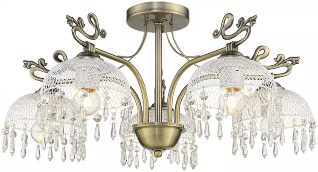 Люстра потолочная с 5 Led лампами. Комплект от Lustrof №150506-708654