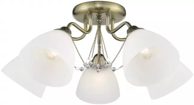 Люстра потолочная с 5 Led лампами. Комплект от Lustrof №150490-708653