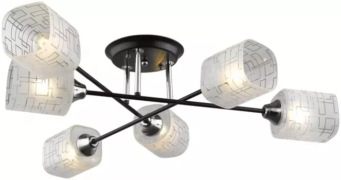 Люстра потолочная с 6 Led лампами. Комплект от Lustrof №150457-708585