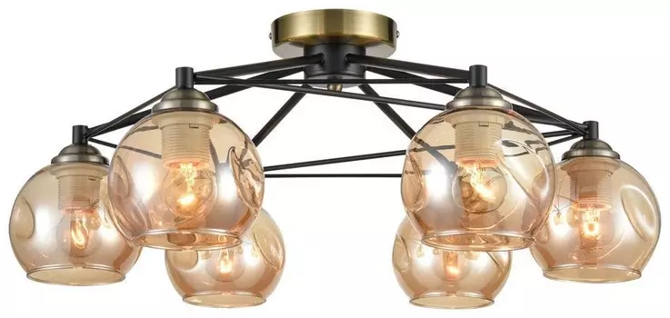 Люстра потолочная с 6 Led лампами. Комплект от Lustrof №227090-707997