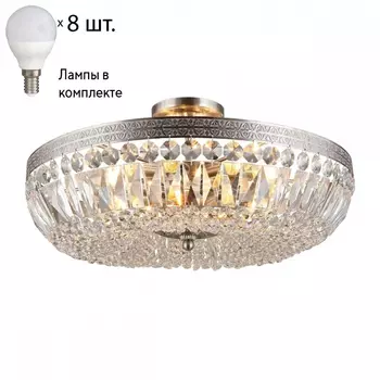 Люстра потолочная с лампочками APLOYT APL.757.17.08+Lamps