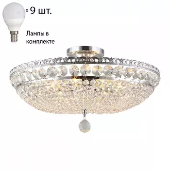 Люстра потолочная с лампочками APLOYT APL.758.07.09+Lamps