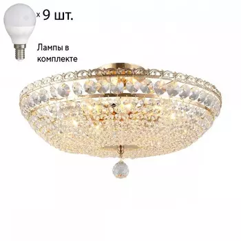 Люстра потолочная с лампочками APLOYT APL.758.17.09+Lamps