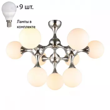 Люстра потолочная с лампочками APLOYT APL.903.07.09+Lamps