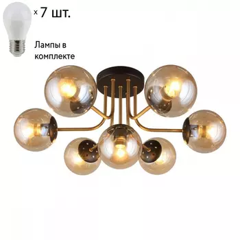 Люстра потолочная с лампочками APLOYT APL.906.07.07+Lamps