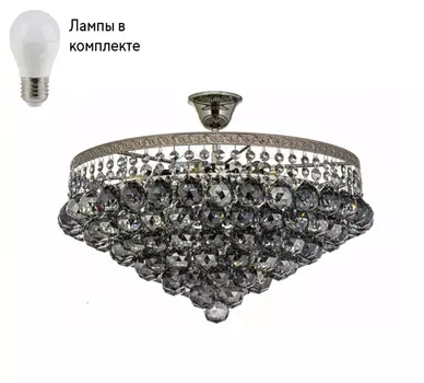 Люстра потолочная с лампочками Arti Lampadari Castellana E 1.3.46.607 N+Lamps