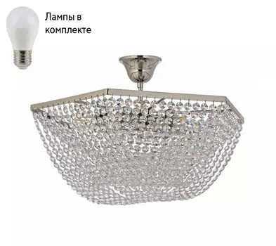 Люстра потолочная с лампочками Arti Lampadari Loreto E 1.5.40.602 N+Lamps
