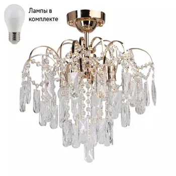 Люстра потолочная с лампочками DeMarkt 111016304+Lamps