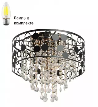 Люстра потолочная с лампочками DeMarkt 111018405+Lamps