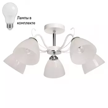 Люстра потолочная с лампочками DeMarkt 676016705+Lamps