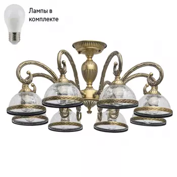 Люстра потолочная с лампочками MW-Light 481013608+Lamps
