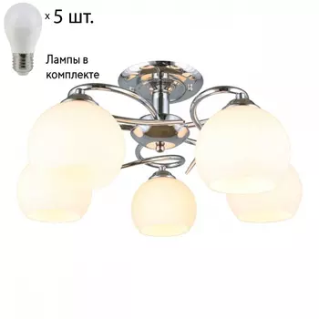Люстра потолочная с лампочками Omnilux OML-25107-05+Lamps