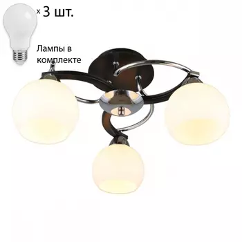 Люстра потолочная с лампочками Omnilux OML-25407-03+Lamps
