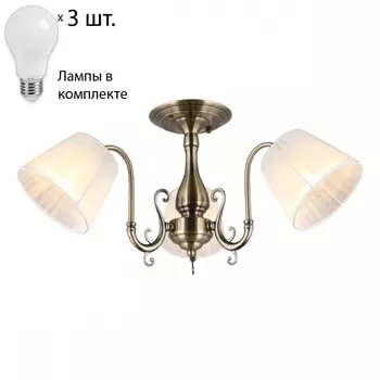 Люстра потолочная с лампочками Omnilux OML-29117-03+Lamps
