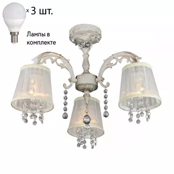 Люстра потолочная с лампочками Omnilux OML-30007-03+Lamps