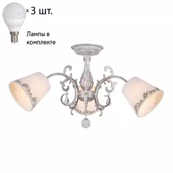 Люстра потолочная с лампочками Omnilux OML-53707-03+Lamps