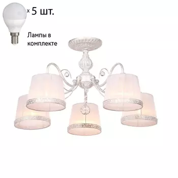Люстра потолочная с лампочками Omnilux OML-54117-05+Lamps