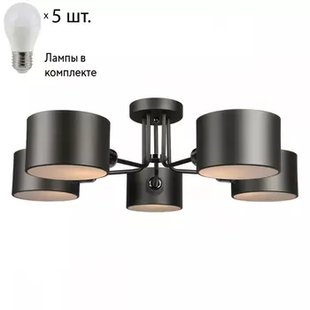 Люстра потолочная с лампочками Omnilux OML-54507-05+Lamps