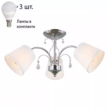 Люстра потолочная с лампочками Omnilux OML-56307-03+Lamps