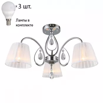 Люстра потолочная с лампочками Omnilux OML-56607-03+Lamps