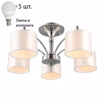 Люстра потолочная с лампочками Omnilux OML-64707-05+Lamps