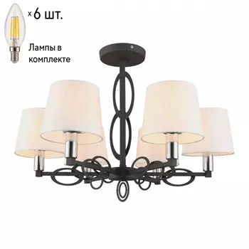 Люстра потолочная с лампочками Omnilux OML-64907-06+Lamps