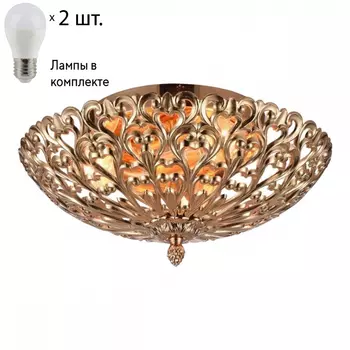 Люстра потолочная с лампочками Omnilux OML-75907-02+Lamps