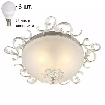 Люстра потолочная с лампочками Omnilux OML-76417-03+Lamps