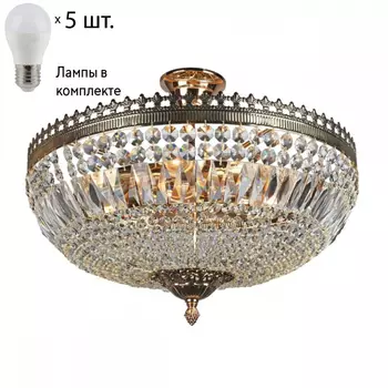 Люстра потолочная с лампочками Omnilux OML-76607-05+Lamps
