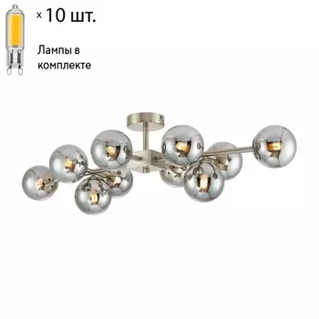 Люстра потолочная с лампочками от Lustrof 2650-519441