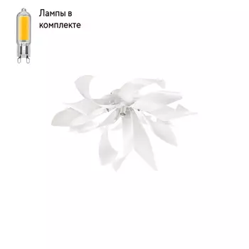 Люстра потолочная с Led лампочками в комплекте Lightstar 754166+Lamps
