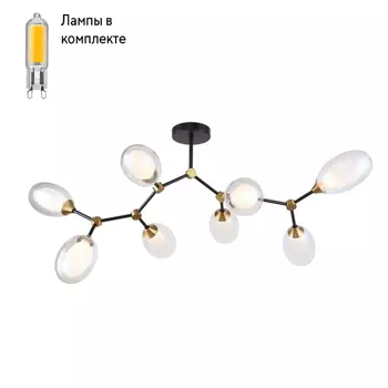 Люстра потолочная с Led лампочками в комплекте F-Promo 4083-8P+Lamps