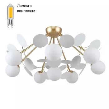 Люстра потолочная с Led лампочками в комплекте F-Promo 2771-8P+Lamps