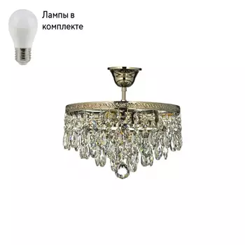 Люстра потолочная с Led лампочками в комплекте Arti Lampadari Castellana E 1.3.30.601 N+Lamps
