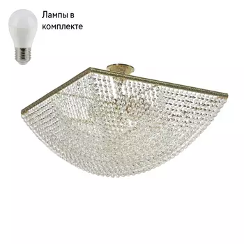 Люстра потолочная с Led лампочками в комплекте Arti Lampadari Nobile E 1.3.50.502 G+Lamps