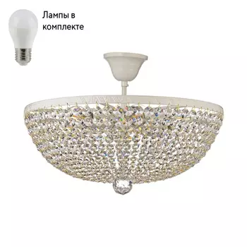 Люстра потолочная с Led лампочками в комплекте Arti Lampadari Nobile E 1.3.40.100 WG+Lamps